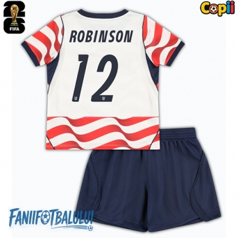 Statele Unite Miles Robinson #12 Echipament de Fotbal Replică Mondial 2026 Copii Acasa (+ Șorturi)